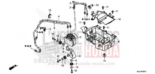 MODULATEUR ABS/BAC (2) CBR650FAH de 2017